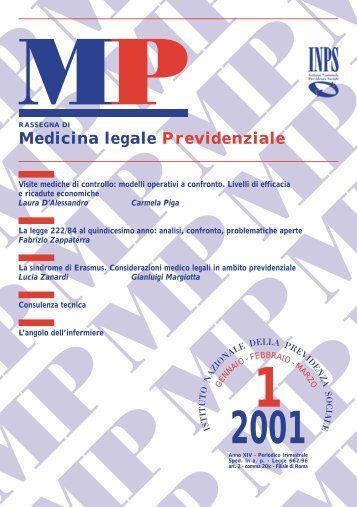 Medicina legale Previdenziale - Inps