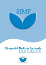 6 - Società Italiana Medicina Funzionale