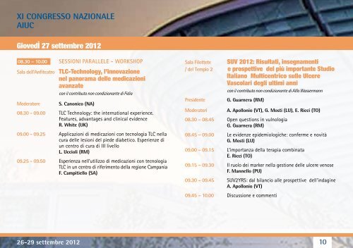 Leggi il programma del Congresso - Cittadinanzattiva Toscana