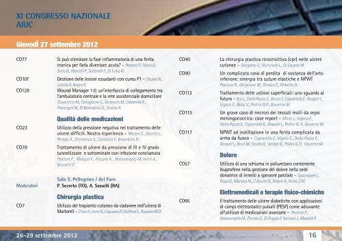 Leggi il programma del Congresso - Cittadinanzattiva Toscana