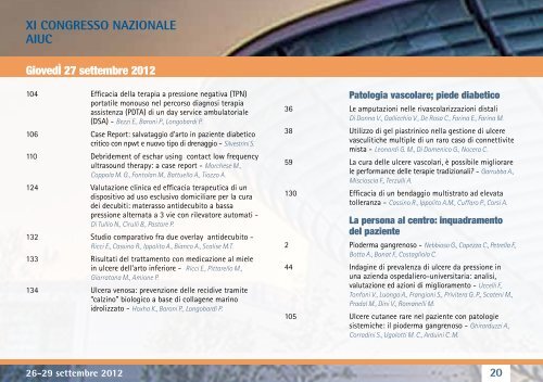 Leggi il programma del Congresso - Cittadinanzattiva Toscana