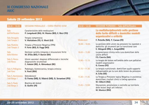 Leggi il programma del Congresso - Cittadinanzattiva Toscana