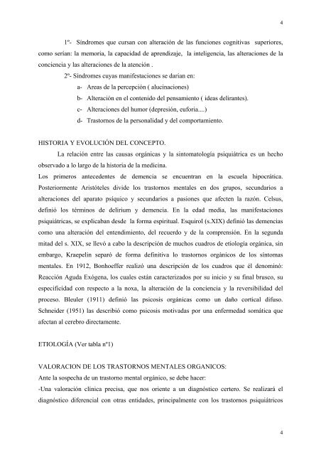 el paciente orgánico aparentemente psiquiátrico y viceversa