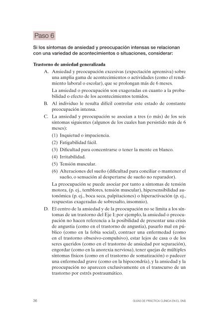 GPC sobre Ansiedad - GuíaSalud