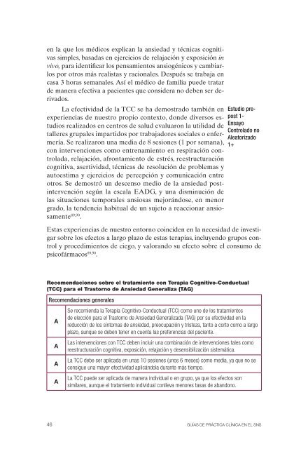 GPC sobre Ansiedad - GuíaSalud