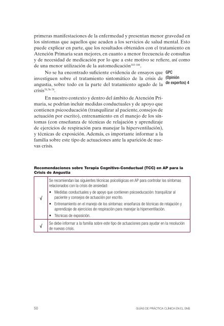 GPC sobre Ansiedad - GuíaSalud