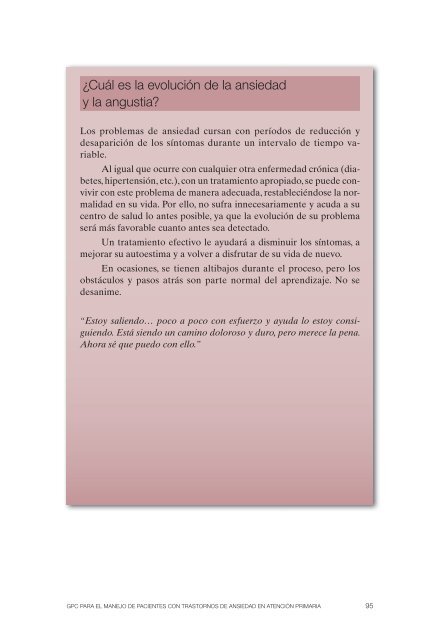 GPC sobre Ansiedad - GuíaSalud