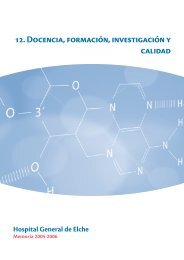 Docencia, formación, investigación y 12. calidad - Hospital General ...