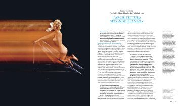 L'ArCHitetturA seCondo PLAyBoy - Bureau Europa