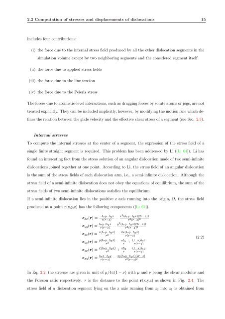 3D DISCRETE DISLOCATION DYNAMICS APPLIED TO ... - NUMODIS