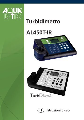 Turbidimetro AL450T-IR - AQUALYTIC