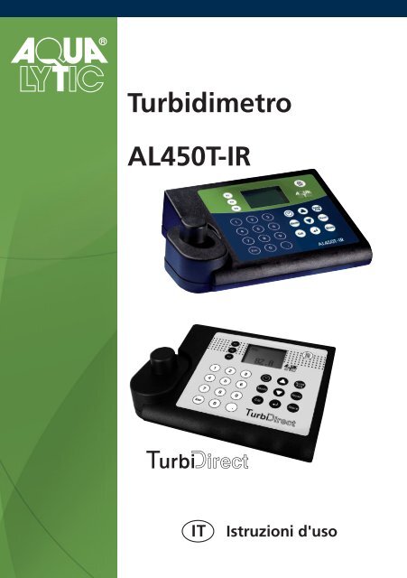 Turbidimetro AL450T-IR - AQUALYTIC