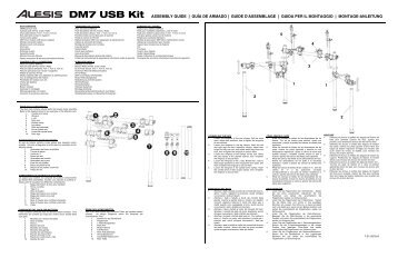 DM7 USB Kit - Assembly Guide - RevA - Alesis