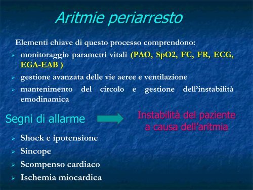 Advanced Cardiac Life Support Parte III: Le Emergenze Bradiaritmiche