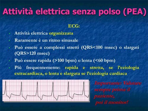 Advanced Cardiac Life Support Parte III: Le Emergenze Bradiaritmiche