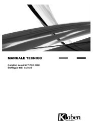 Manuale tecnico staffaggio tetti inclinati - Kloben