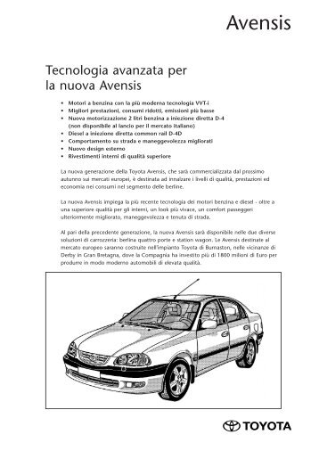 Avensis - Toyota