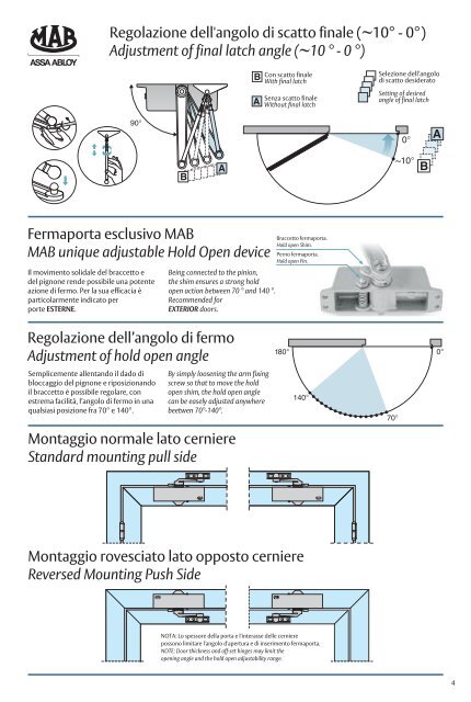 Serie 500 500 Series - ASSA ABLOY