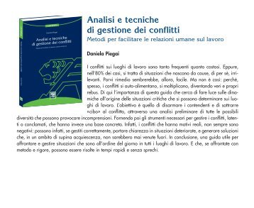 Analisi e tecniche di gestione dei conflitti - Epc