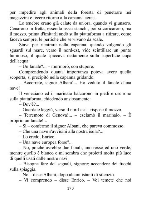 "I Robinson italiani" di Emilio Salgari - Altervista