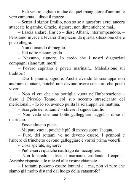 "I Robinson italiani" di Emilio Salgari - Altervista