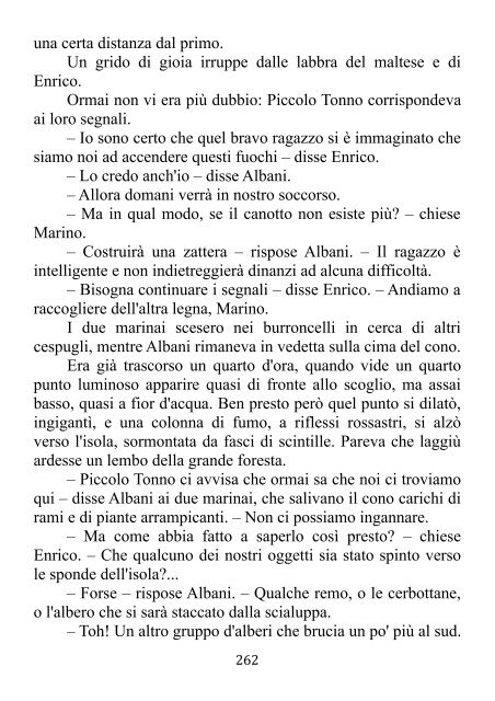 "I Robinson italiani" di Emilio Salgari - Altervista