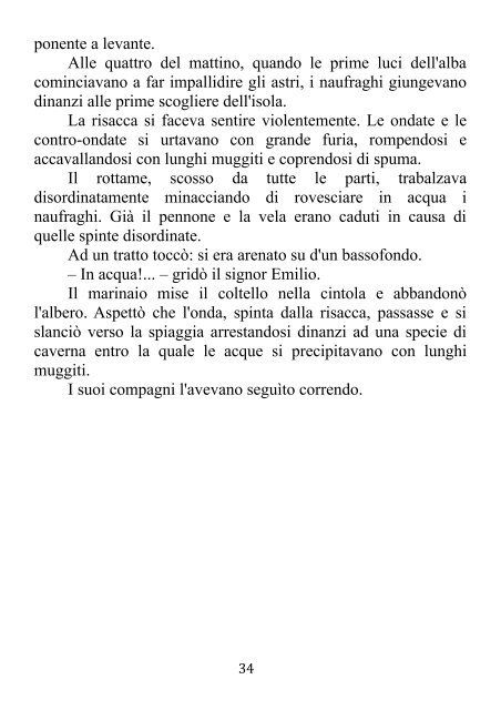 "I Robinson italiani" di Emilio Salgari - Altervista