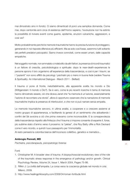 L'Agenda del cervello: un argomento al giorno - BrainFactor