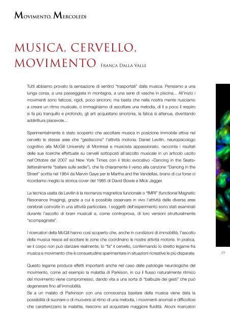 L'Agenda del cervello: un argomento al giorno - BrainFactor