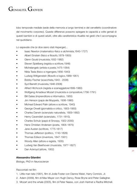 L'Agenda del cervello: un argomento al giorno - BrainFactor