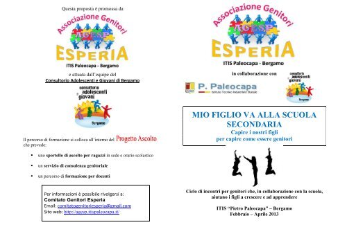 programma del corso di formazione per genitori file ... - Betty Ambiveri