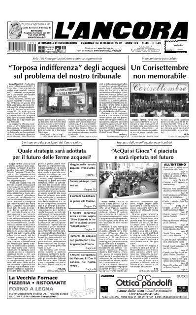 Numero 34 L Ancora Edicola