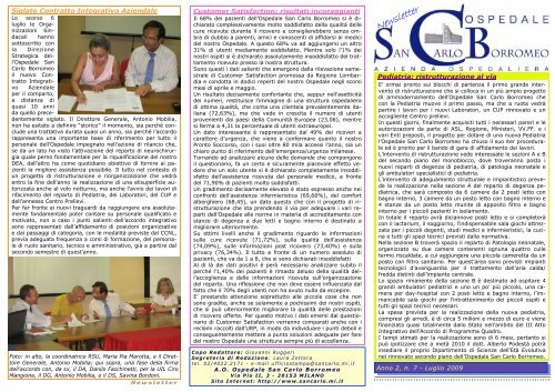 Anno 2, n. 7 - Luglio 2009 - Ospedale San Carlo Borromeo