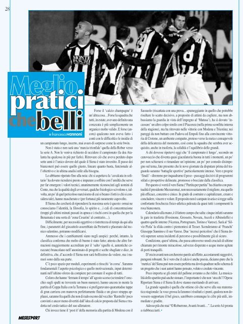 scarica il pdf - Mese Sport