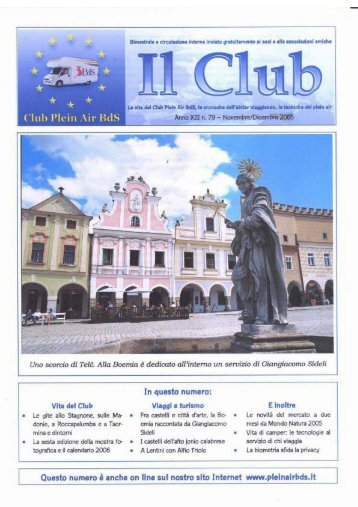 Numero 79 - Anno XIII, Novembre-Dicembre 2005 - Club Plein Air BdS