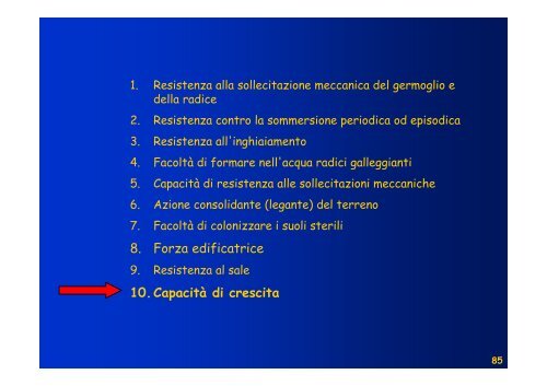 PDF (Le caratteristiche biotecniche delle piante impiegabili nell ...