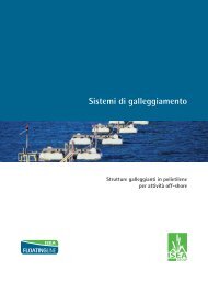 Catalogo Sistemi di galleggiamento