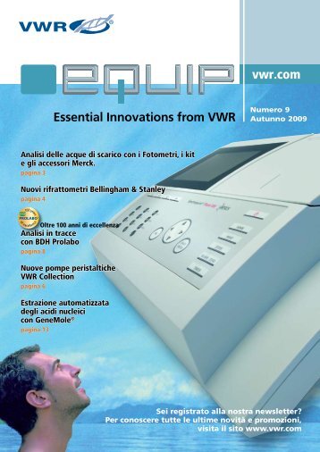 Essential Innovations from VWR vwr.com Numero 9