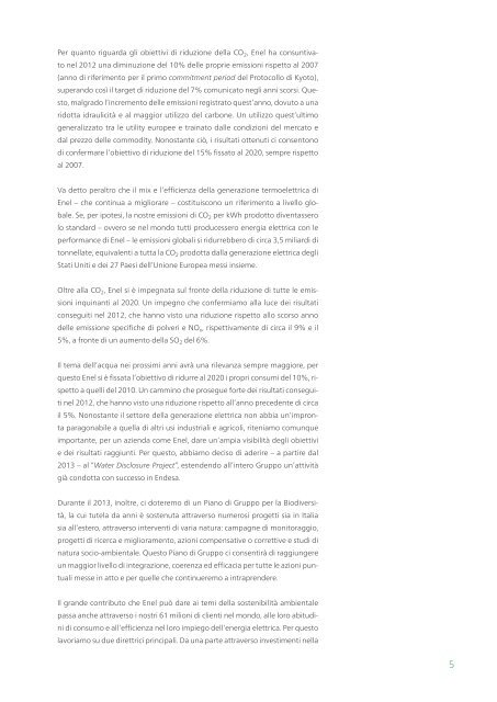 Rapporto ambientale 2012 - Enel.com