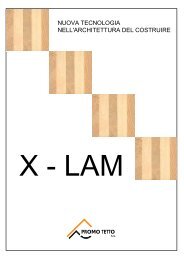 Manuale tecnico X Lam - E COMOTTI