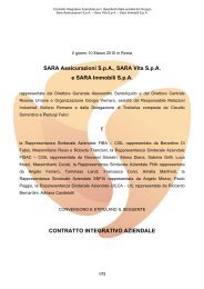 CONTRATTO INTEGRATIVO AZIENDALE - Fisac Portale Nazionale