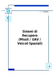 Sistemi di Recupero (Missili / UAV / Veicoli Spaziali) - Aero Sekur