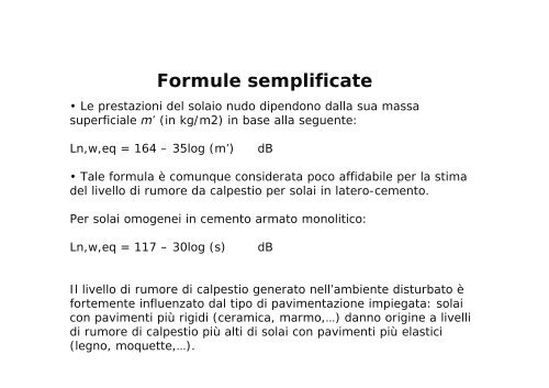 ISOLAMENTO AI RUMORI DA CALPESTIO - DISAT