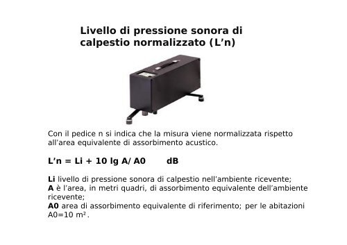 ISOLAMENTO AI RUMORI DA CALPESTIO - DISAT