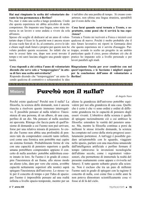 Maggio - Giugno 2010 - Praticantati Online