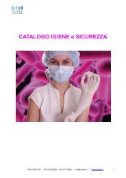 Catalogo Igiene e Sicurezza - Bioclass