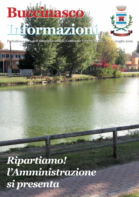 Luglio 2012 - Comune di Buccinasco