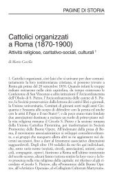 Cattolici organizzati a Roma - Edizioni Studium