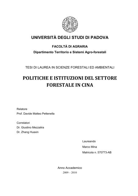 Testo integrale compresse - Università degli Studi di Padova
