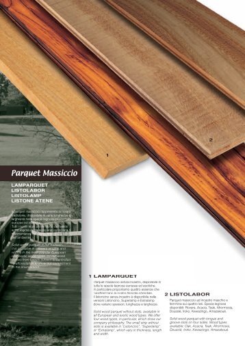 Parquet Massiccio - Puntoparquets.it